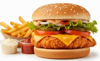 Chicken Burger Meal