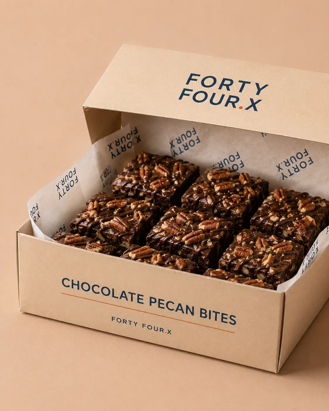 Chocolate Pecan Bites